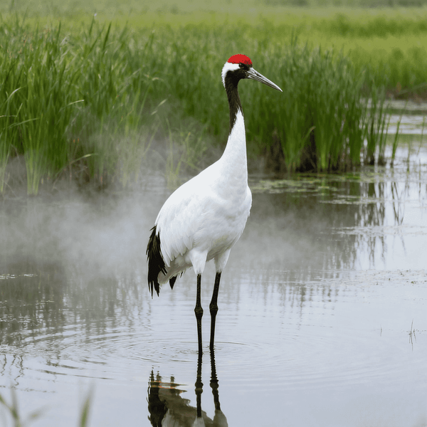 Crane making Trumpet sound - Listen to Crane sounds online