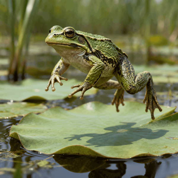 Frog making Ribbit sound - Listen to Frog sounds online