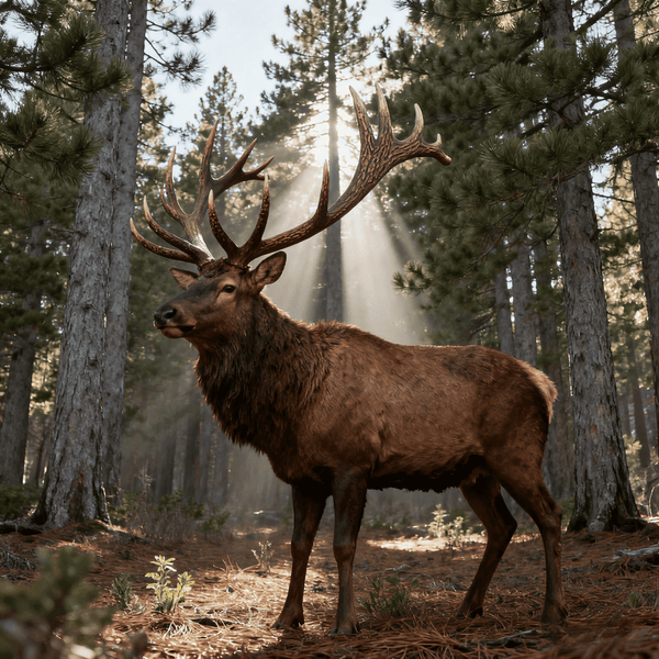 Wapiti making Bugle sound - Listen to Wapiti sounds online